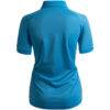 CLOVERY Women's SportWear POLO Shirt Zip-up Pocket Short Sleeve - Image 2