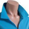 CLOVERY Women's SportWear POLO Shirt Zip-up Pocket Short Sleeve - Image 3